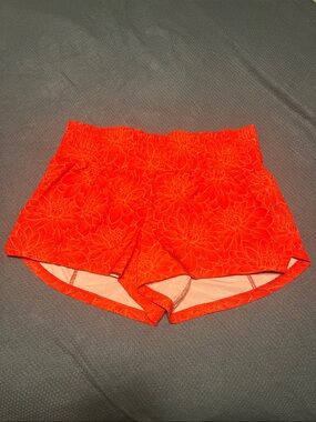 CVG Women’s Orange Floral Performance Shorts